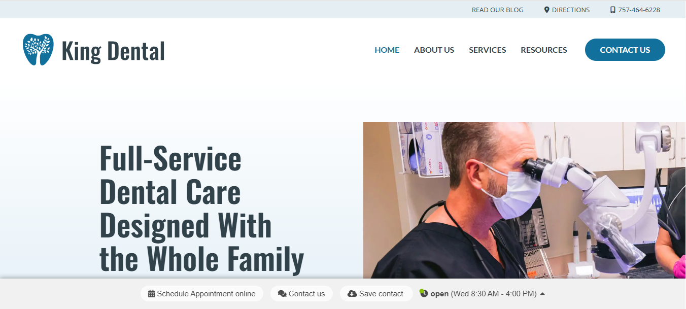 implantkingdds.com Case Study